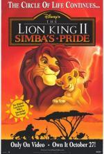 Film Lví král 2: Simbův příběh (The Lion King II: Simba's Pride) 1998 online ke shlédnutí