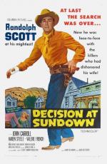 Film Sundown - město pomsty (Decision at Sundown) 1957 online ke shlédnutí